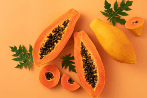 Yerli papaya 1 Kg, tatlı aroması ve sindirimi destekleyen enzimleriyle tropikal meyve keyfini sofranıza taşır. Doğal ve besleyici bir seçimdir.