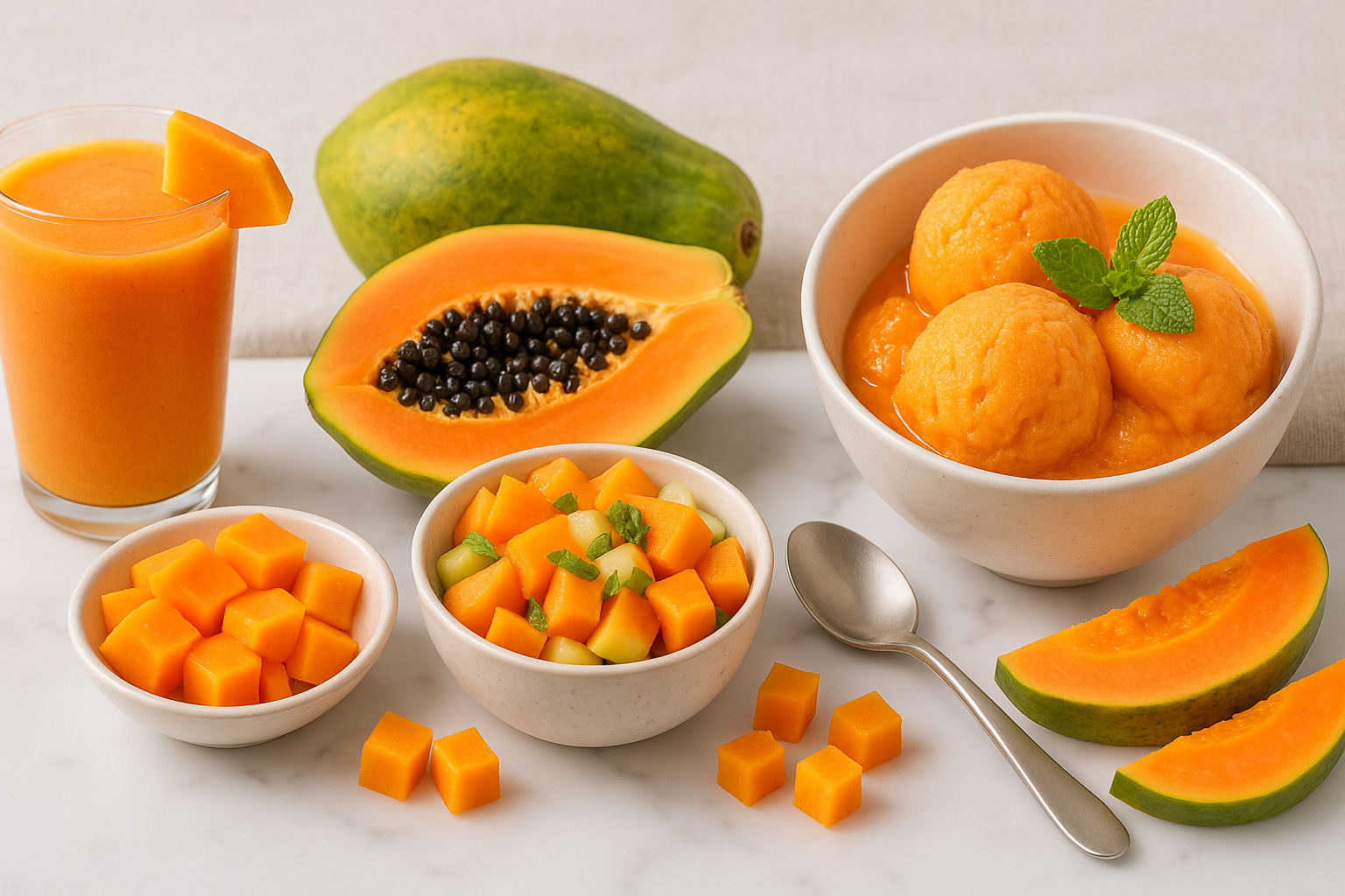 Haber-1034: Katkısız ve doğal serinlik arayanlara ideal alternatif: Dondurulmuş papaya küpleriyle yaz boyunca sağlıklı atıştırmalık keyfi.