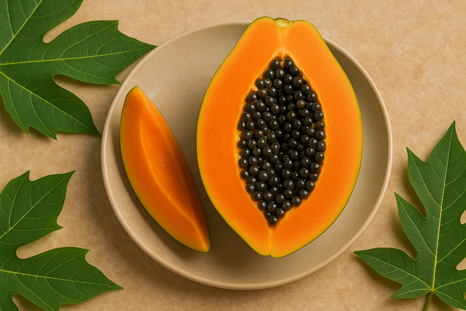 Haber-1060: Alanya papayası, antioksidan gücüyle bağışıklığı destekler. Güne zinde başlamak ve doğal koruma sağlamak için ideal bir tropikal meyve!